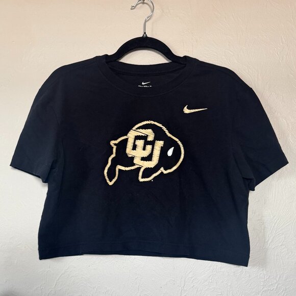 Nike University of Colorado Buffaloes Crop Top - Picture 1 of 3